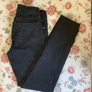 Just Black Black Skinny Jeans, Size 27